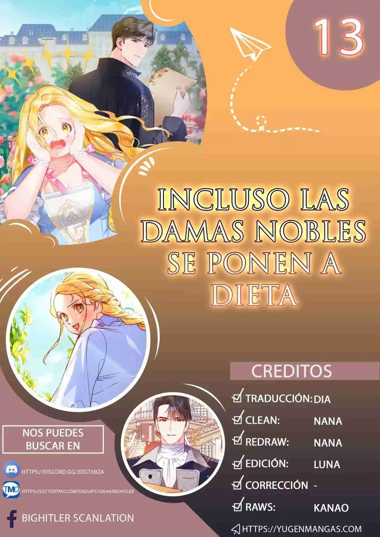 ¿Cómo Hacer Dieta Siendo Una Dama: Chapter 13 - Page 1