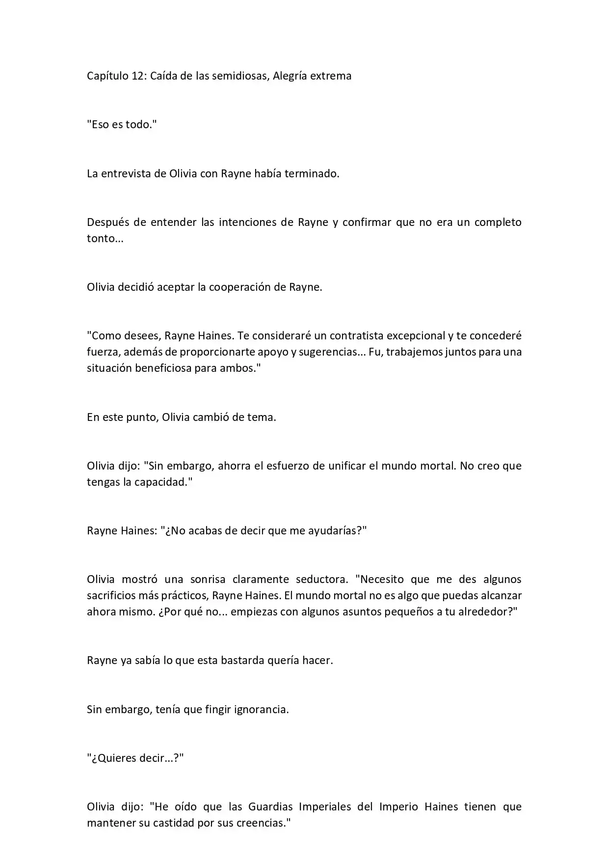 ¡Júrenme Lealtad, Mis Súbditos! (Novela: Chapter 12 - Page 1