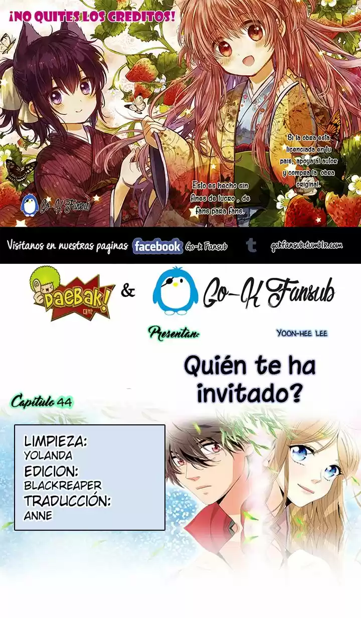 ¿Quién Te Ha Invitado: Chapter 44 - Page 1