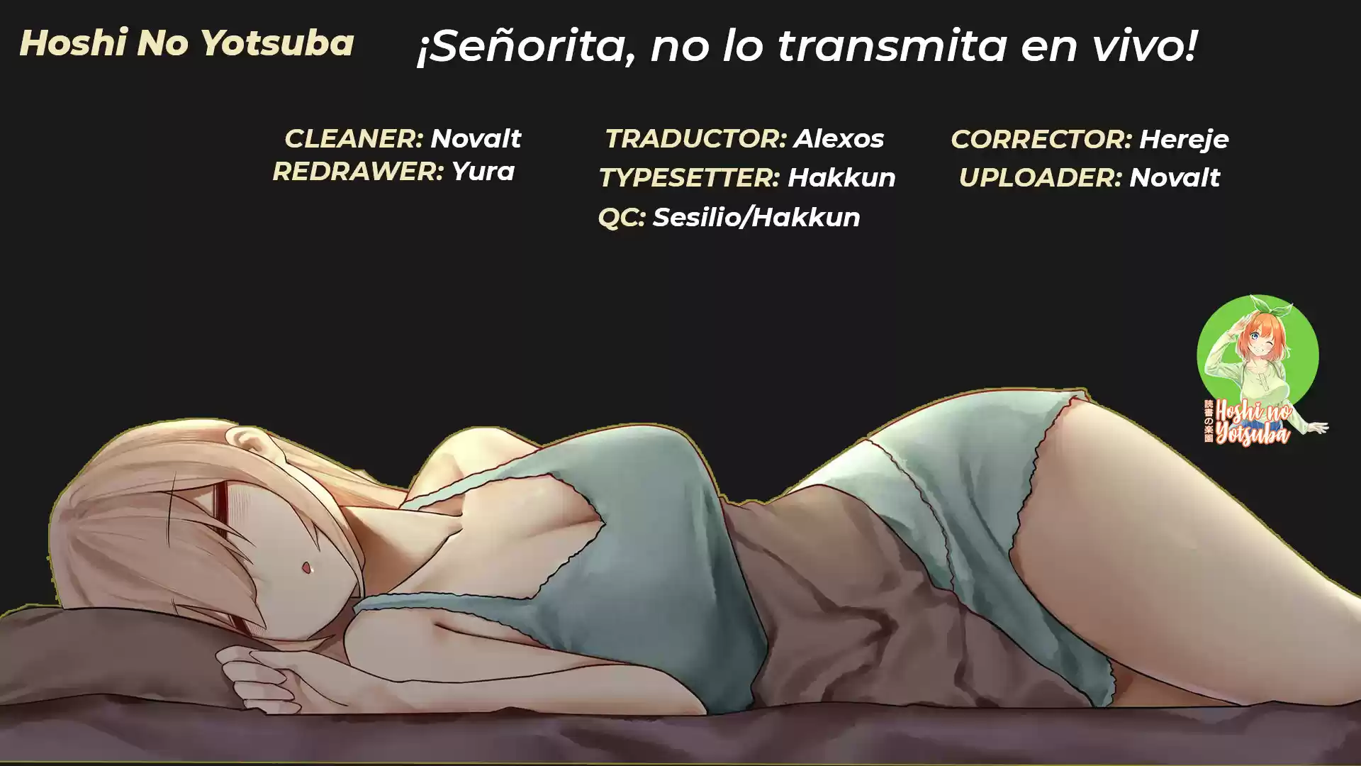 ¡Señorita, No Lo Transmita En Vivo: Chapter 24 - Page 1