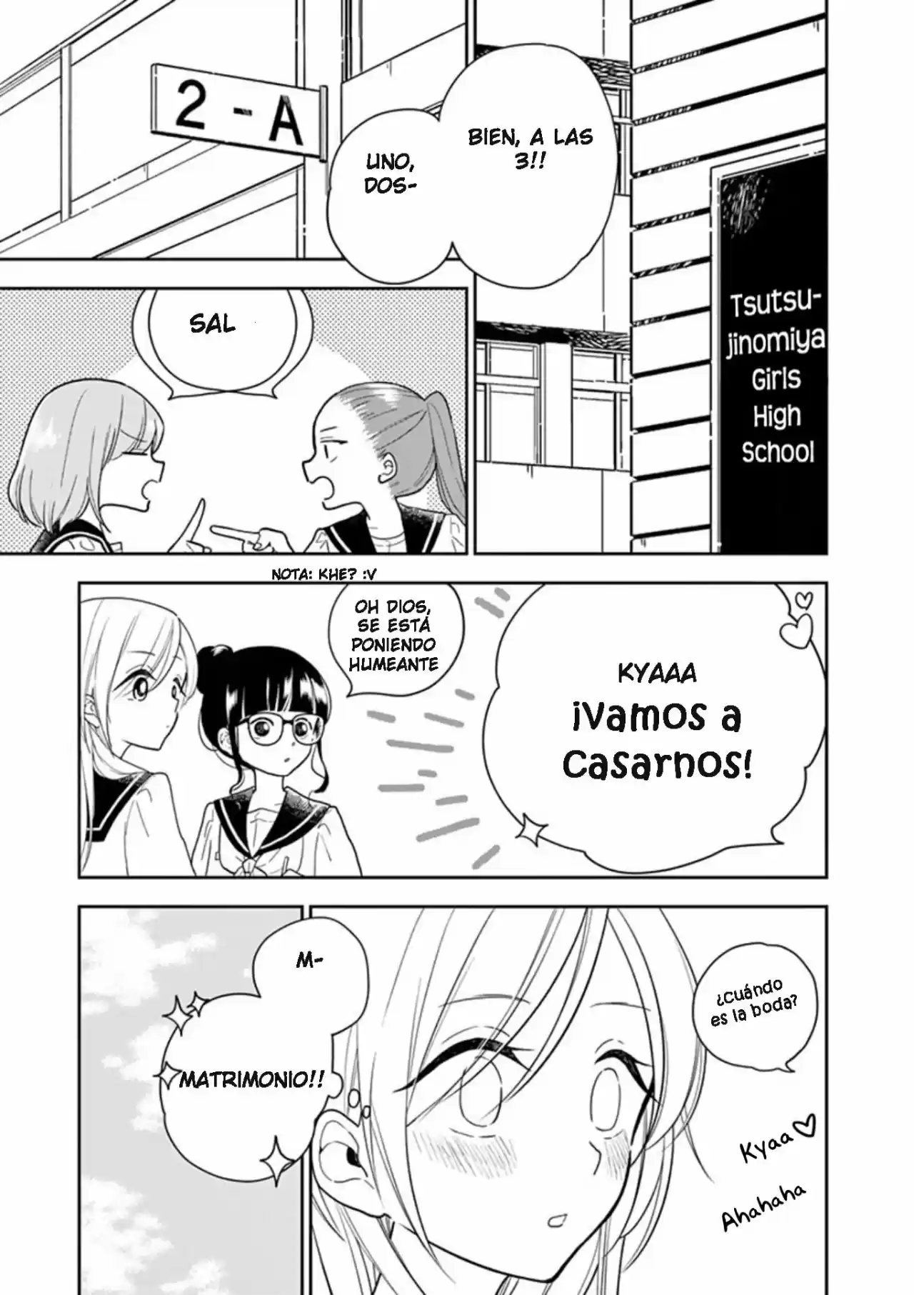 [YURI] Hana Ni Arashi: Chapter 5 - Page 1