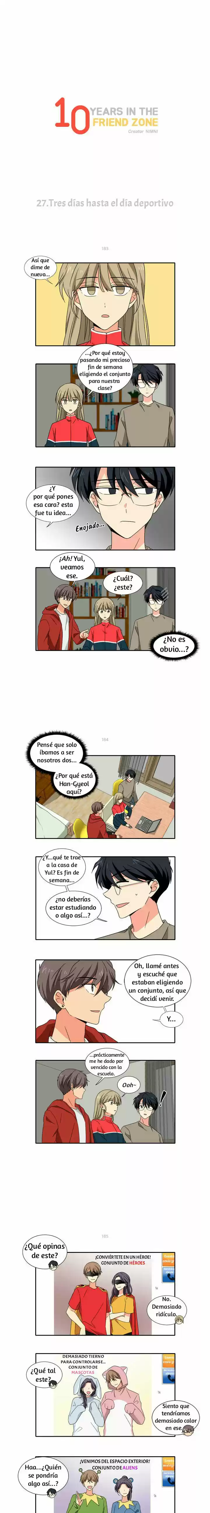 10 Años En La Friendzone: Chapter 28 - Page 1