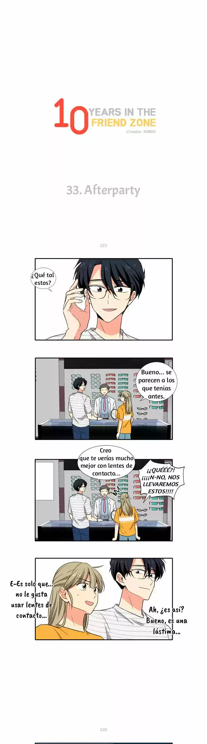 10 Años En La Friendzone: Chapter 34 - Page 1