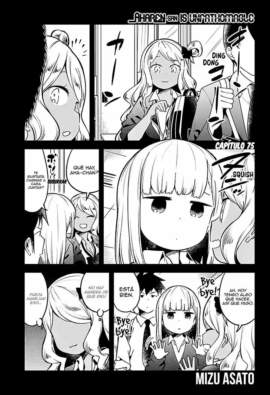 Aharen-san Wa Hakarenai: Chapter 75 - Page 1