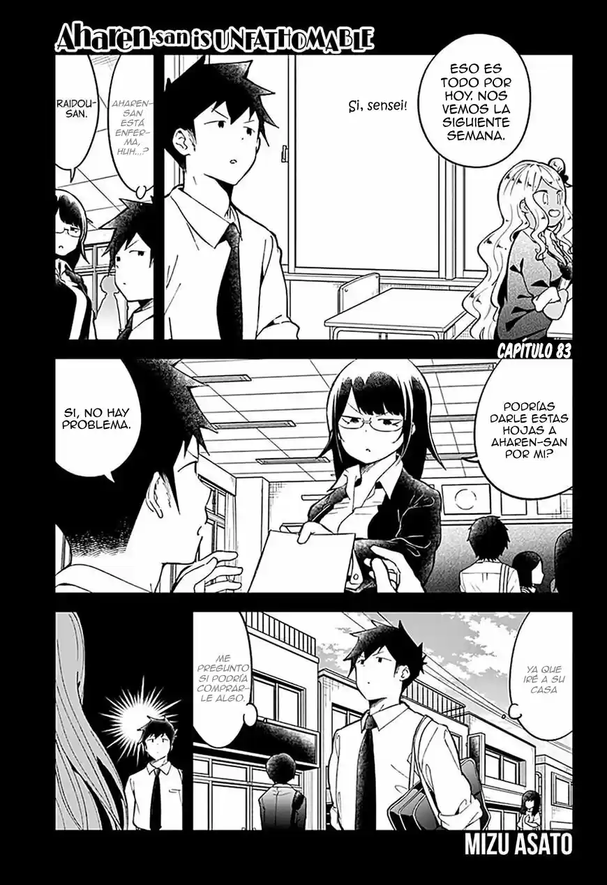 Aharen-san Wa Hakarenai: Chapter 83 - Page 1