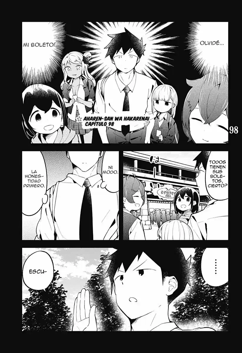 Aharen-san Wa Hakarenai: Chapter 98 - Page 1