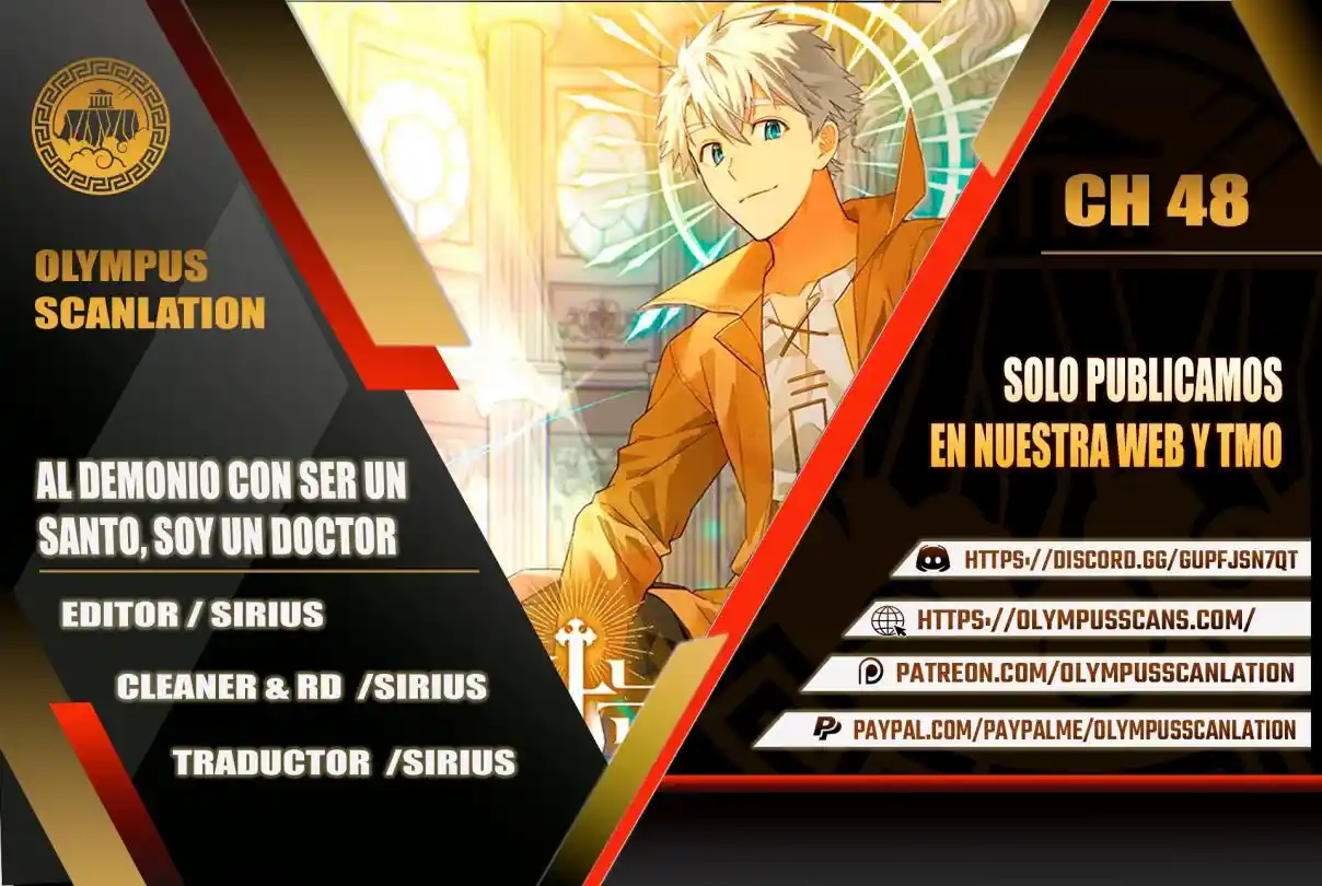 Al Diablo Con Ser Un Santo, Soy Un Médico: Chapter 48 - Page 1