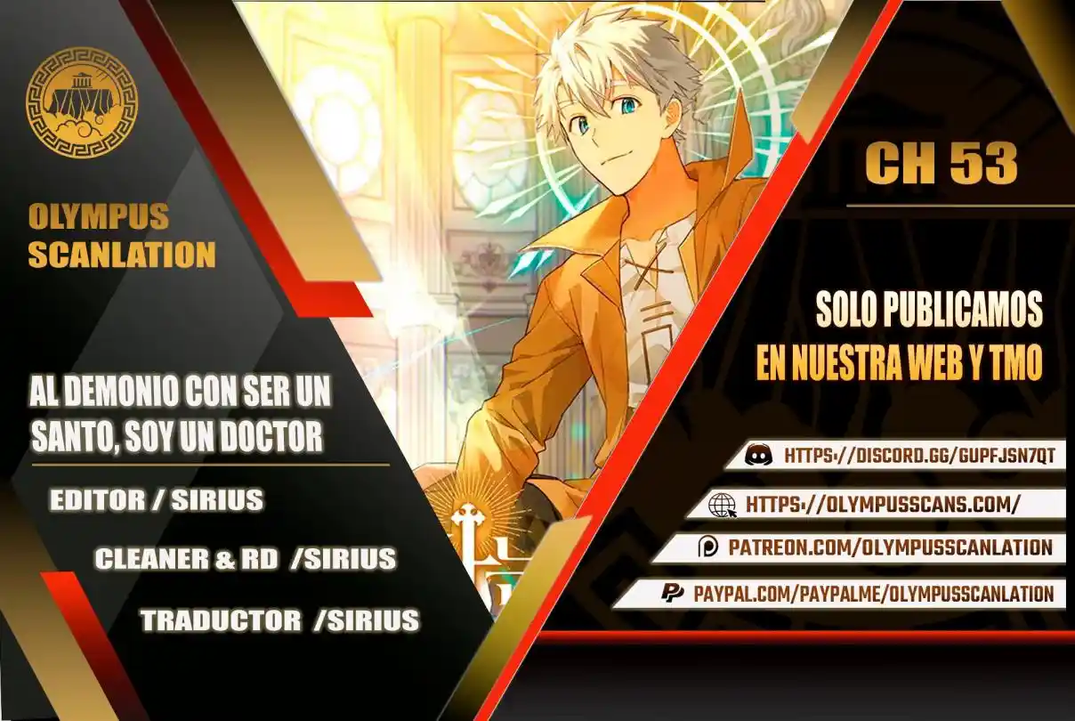 Al Diablo Con Ser Un Santo, Soy Un Médico: Chapter 53 - Page 1