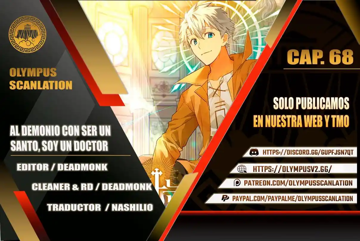 Al Diablo Con Ser Un Santo, Soy Un Médico: Chapter 68 - Page 1