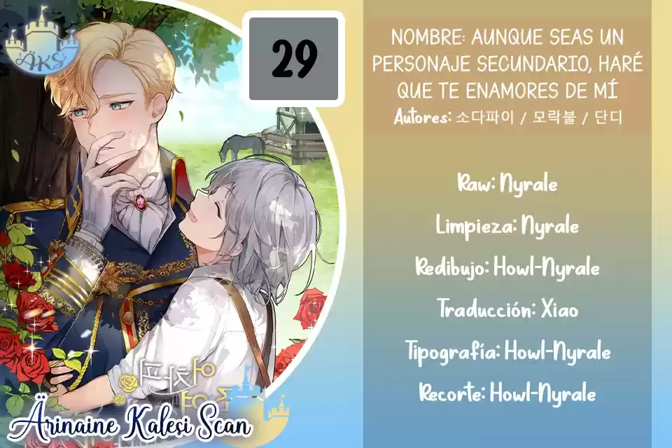 AUNQUE SEAS UN PERSONAJE SECUNDARIO TE ENAMORARÁS DE MI: Chapter 29 - Page 1