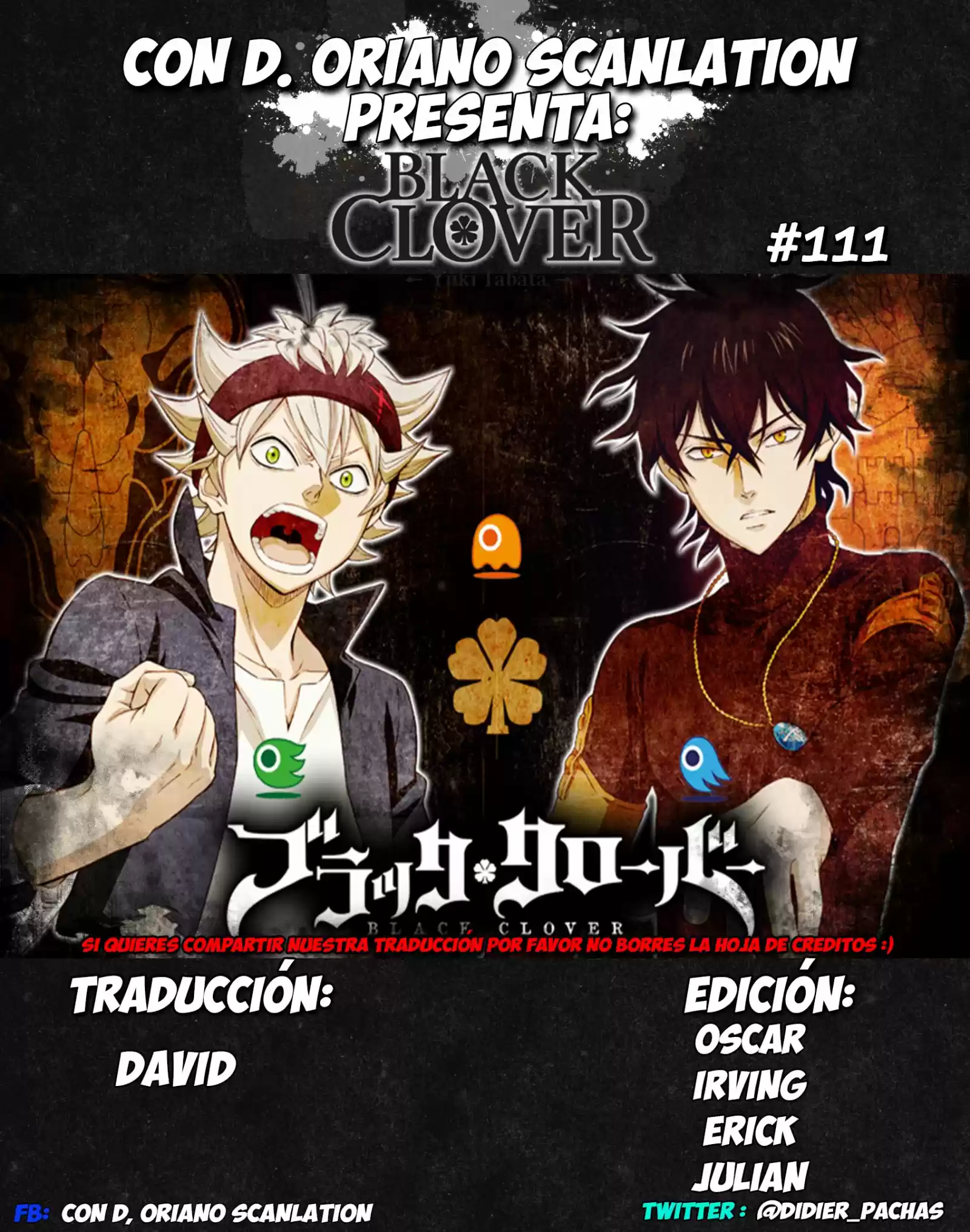 Black Clover·: Chapter 111 - Page 1