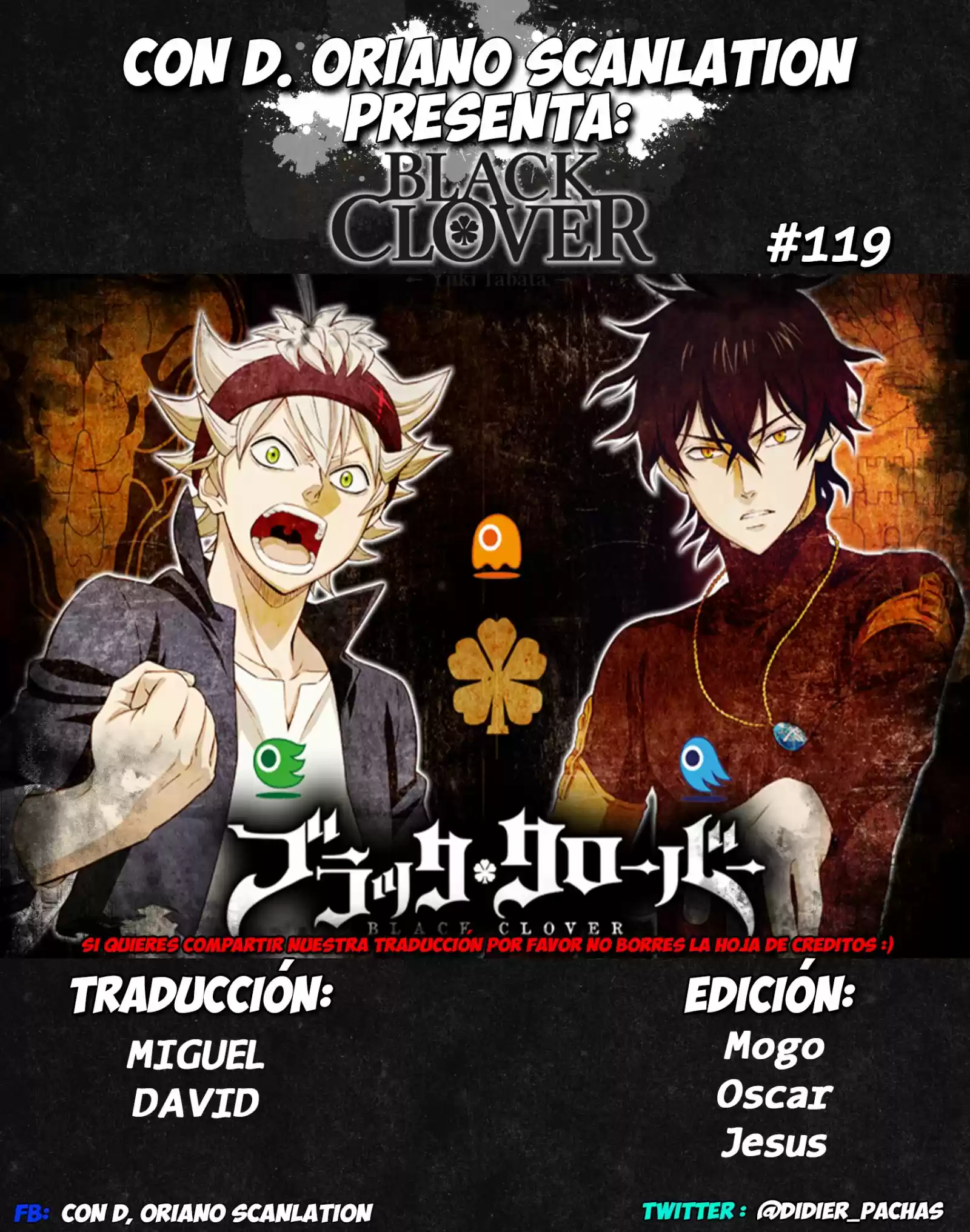 Black Clover·: Chapter 119 - Page 1