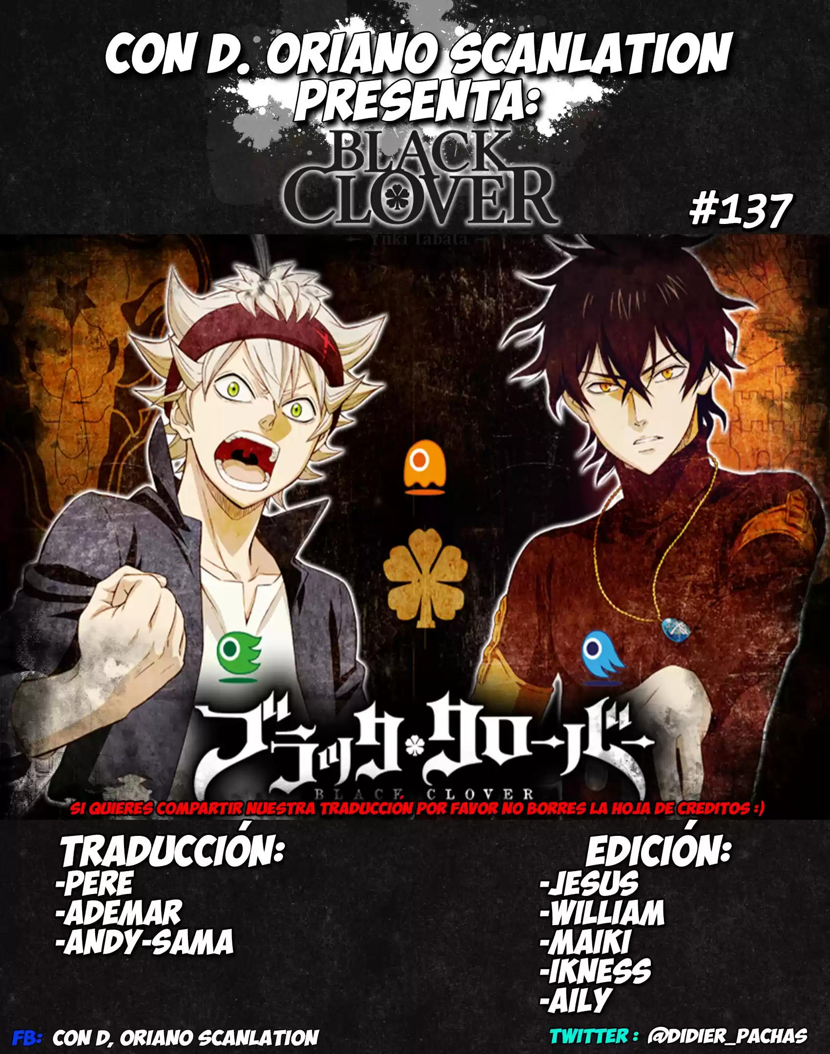 Black Clover·: Chapter 137 - Page 1