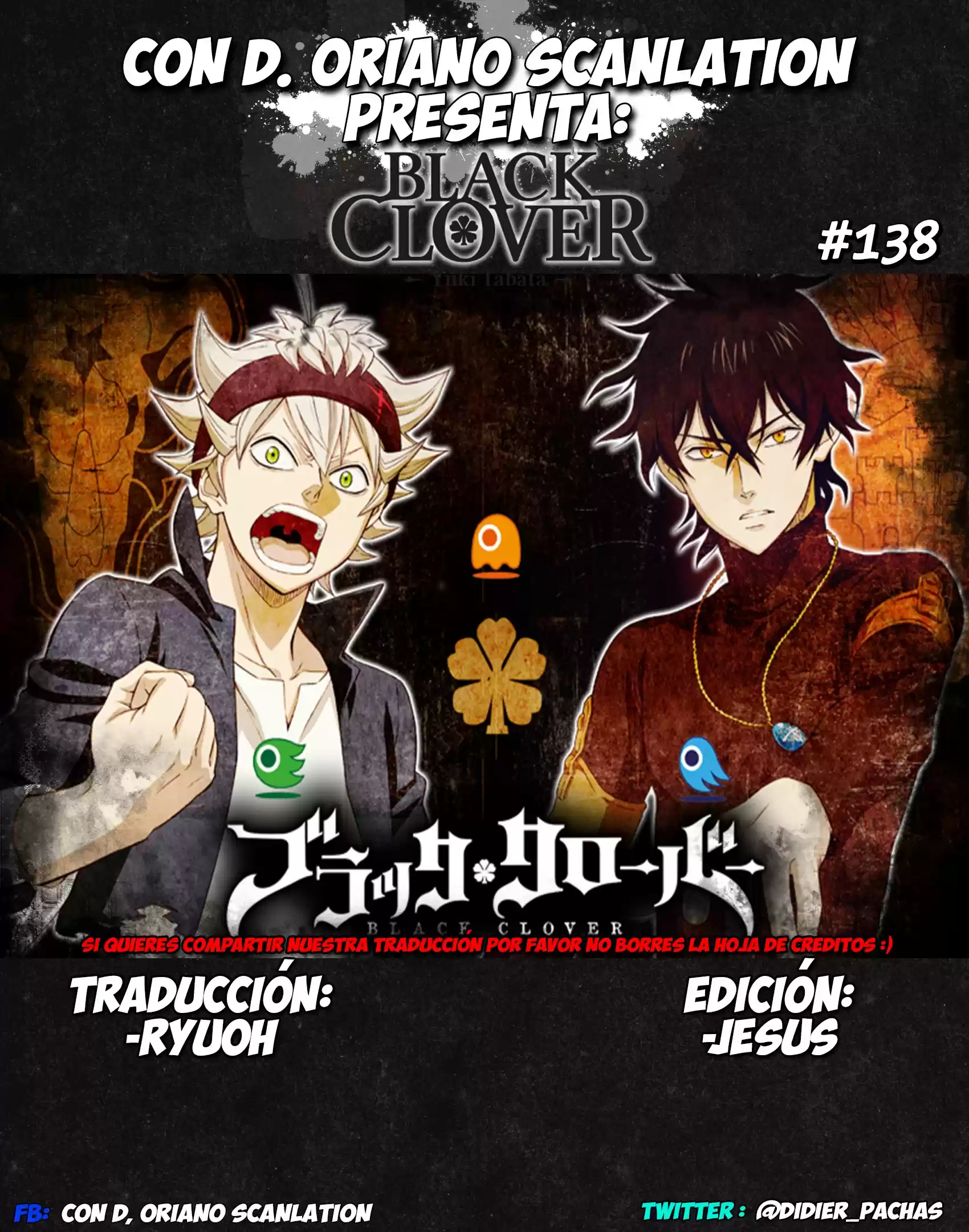 Black Clover·: Chapter 138 - Page 1