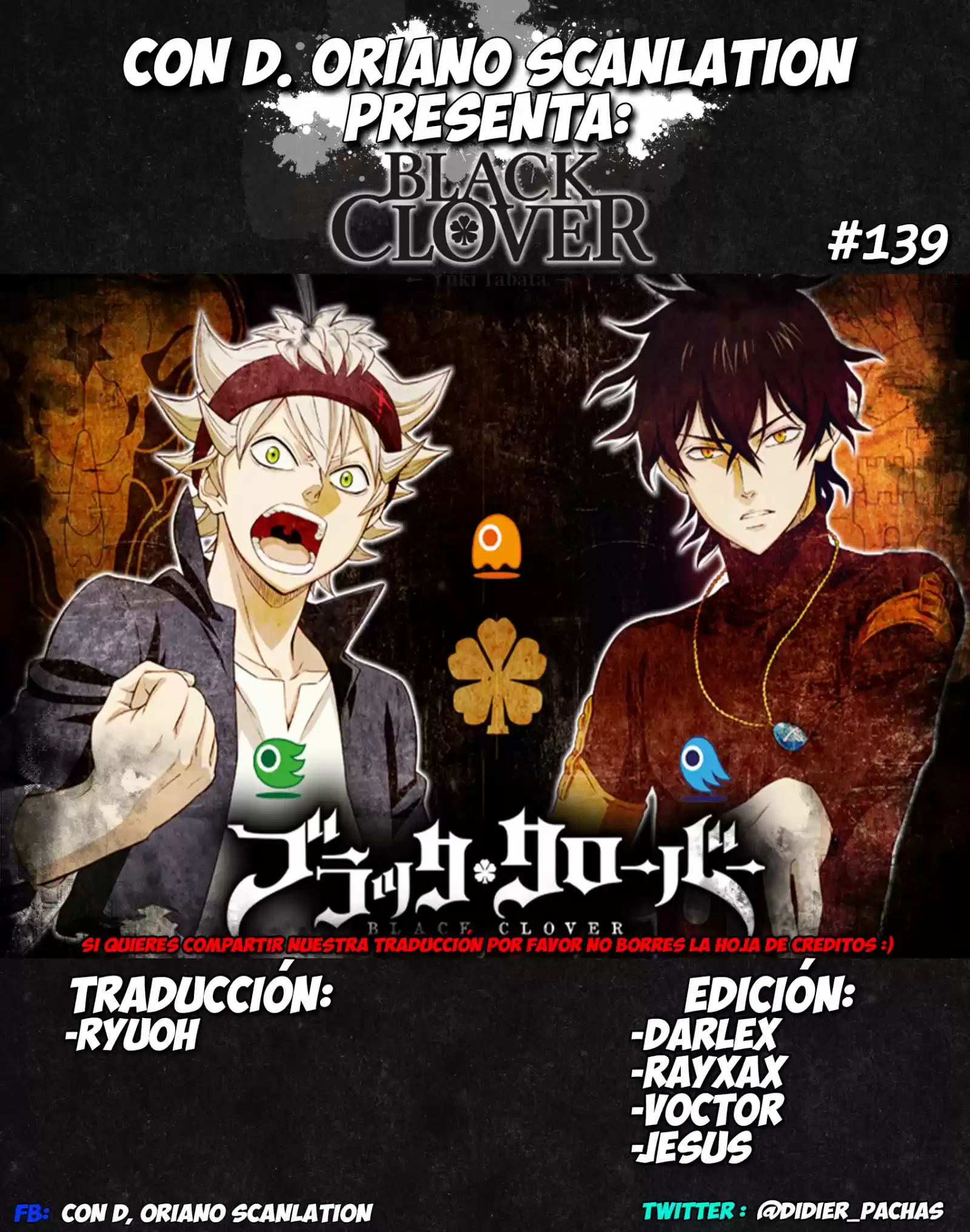 Black Clover·: Chapter 139 - Page 1