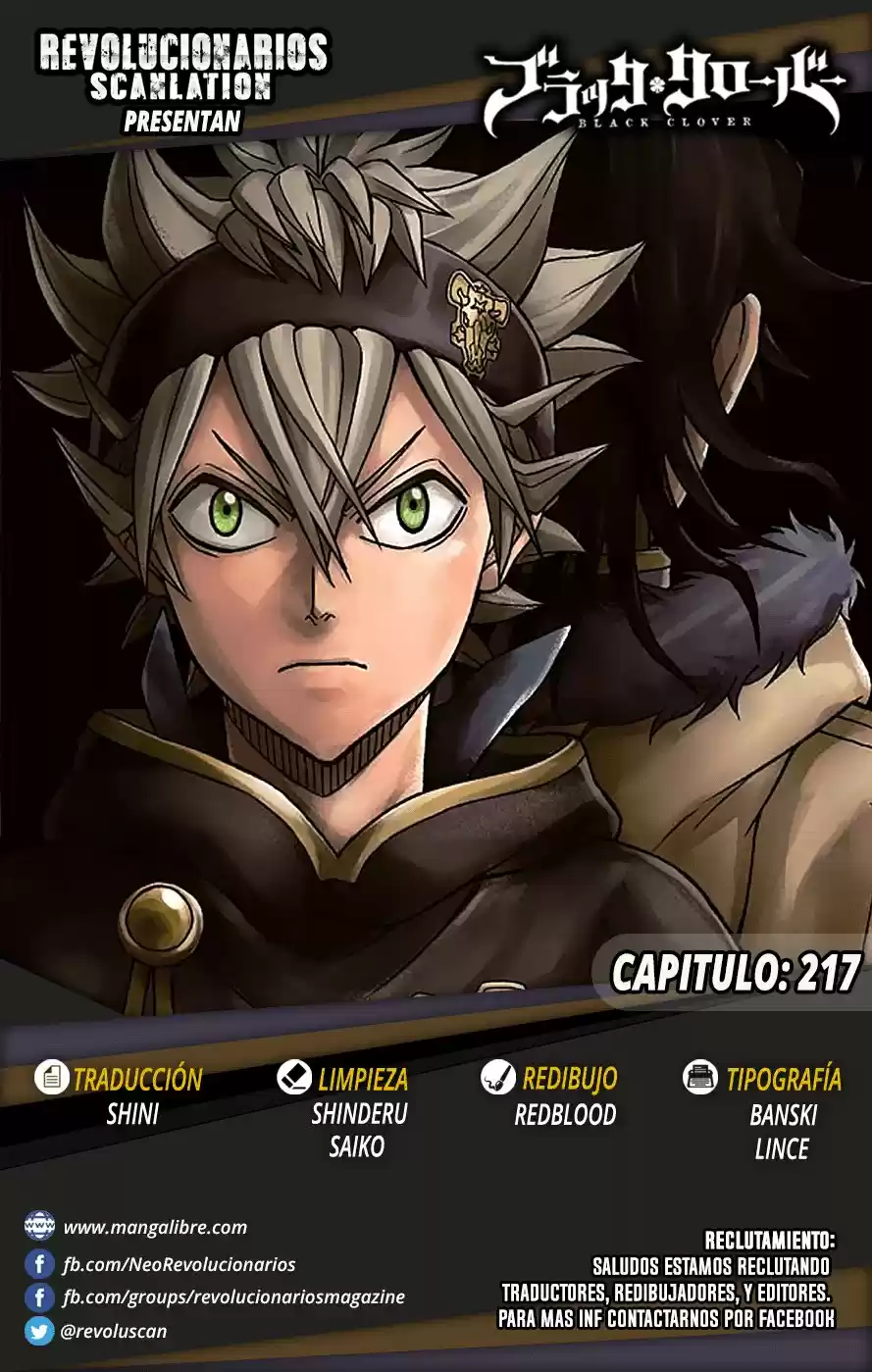 Black Clover·: Chapter 217 - Page 1