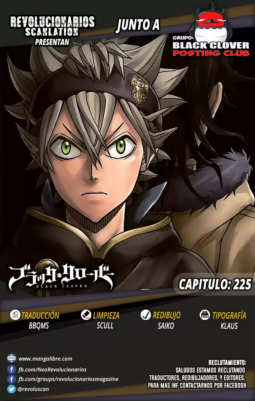 Black Clover·: Chapter 225 - Page 1