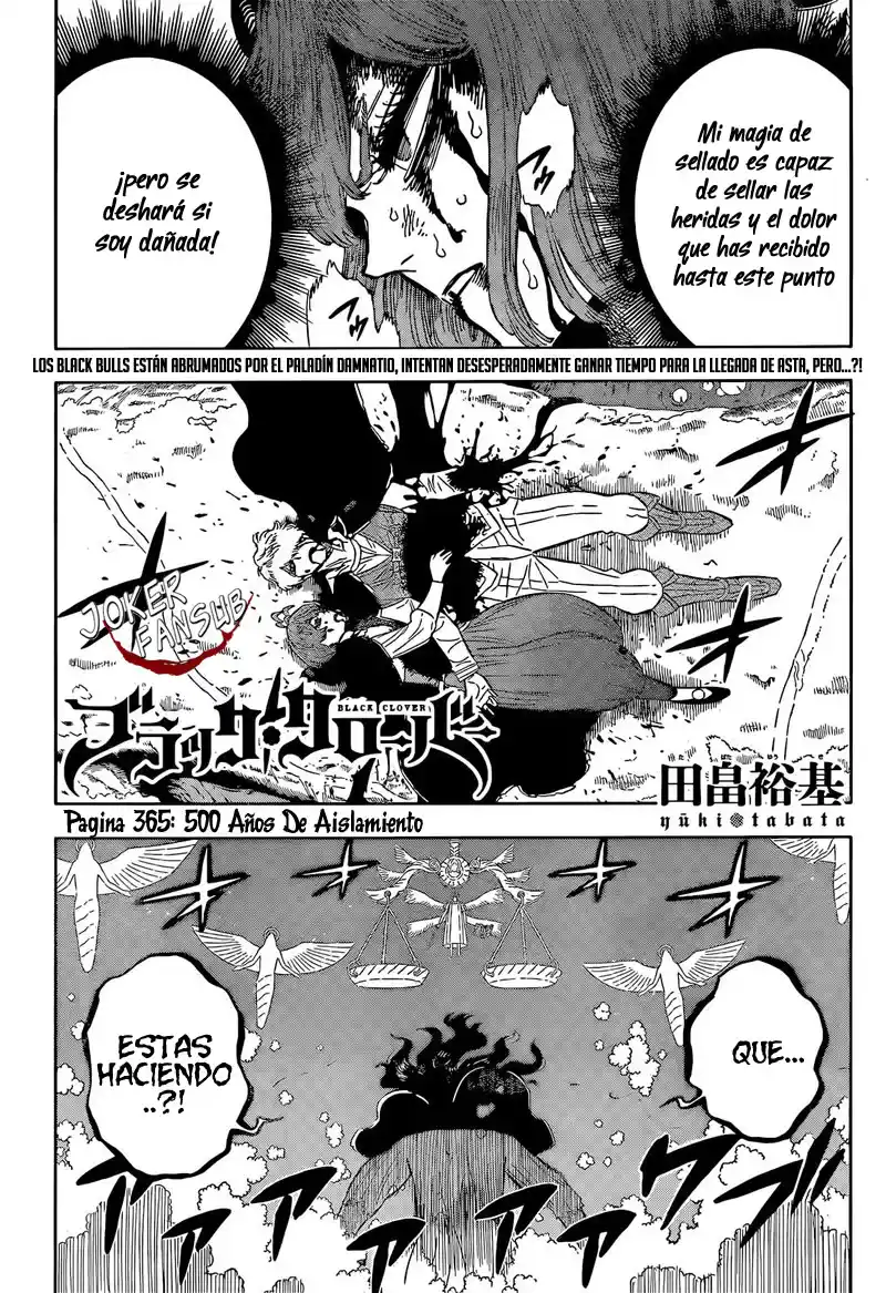 Black Clover·: Chapter 365 - Page 1