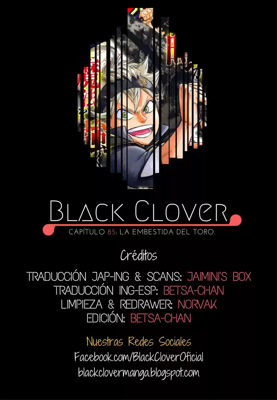 Black Clover·: Chapter 85 - Page 1