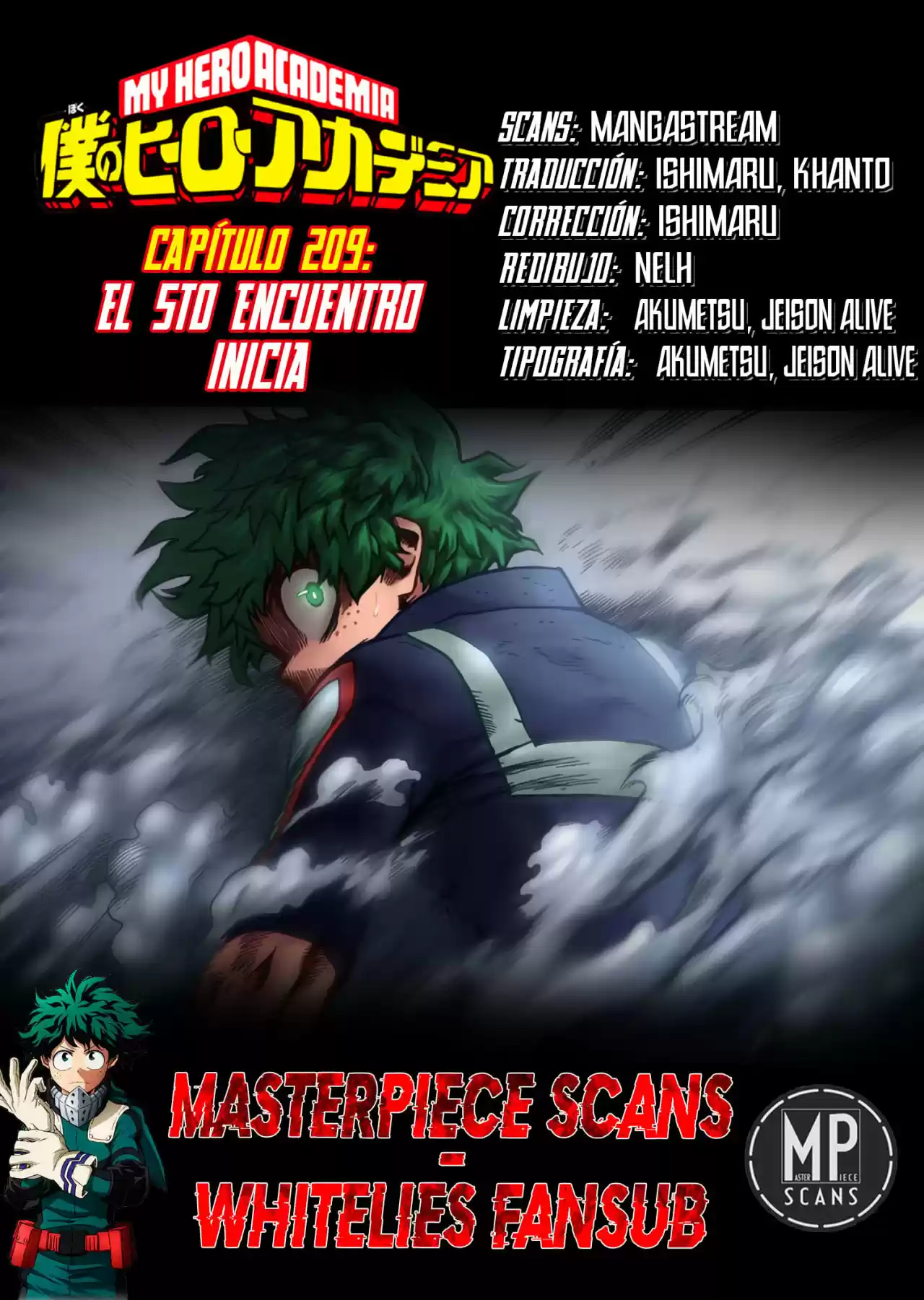 Boku No Hero Academia: Chapter 209 - Page 1