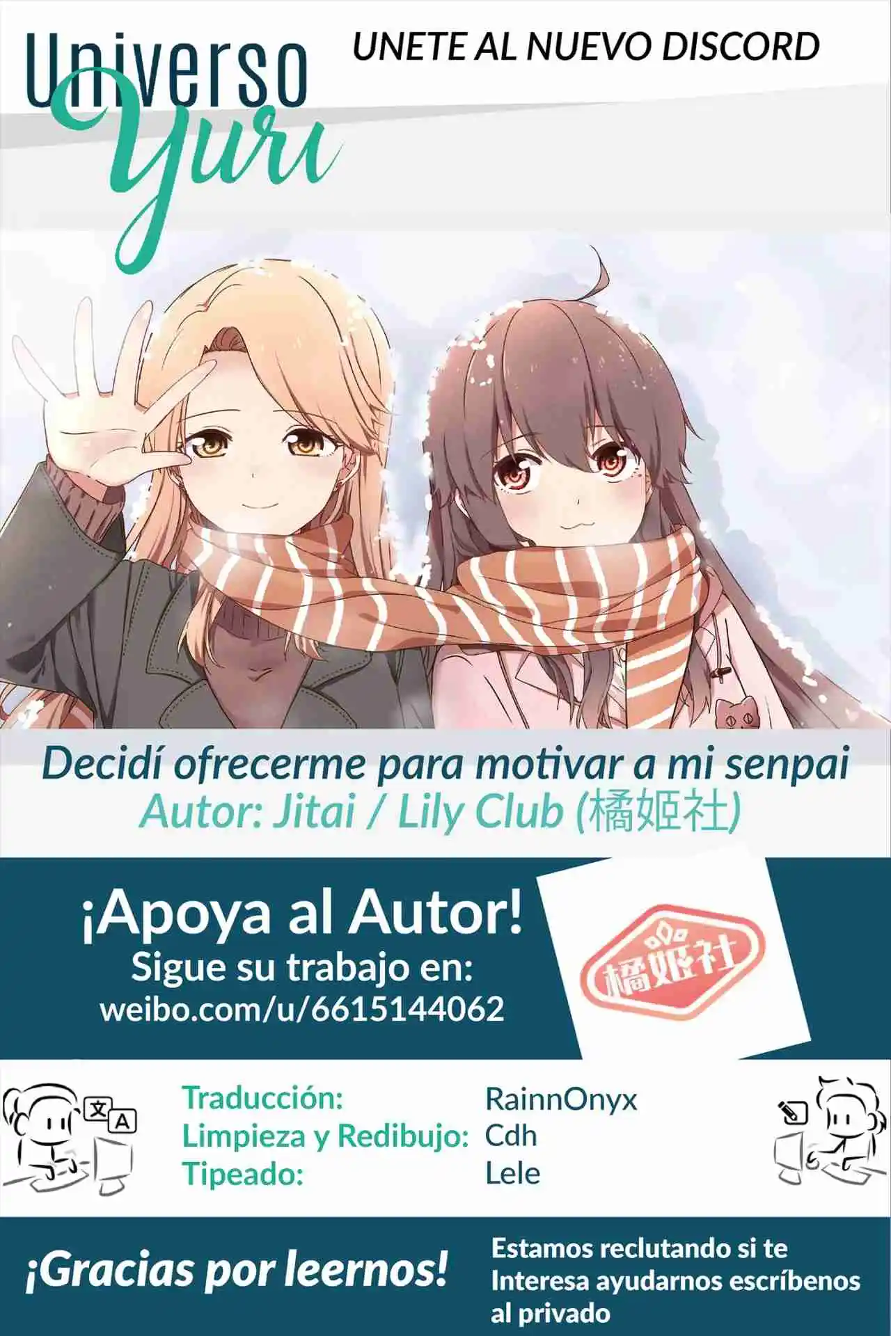 Decidí Ofrecerme Para Motivar A Mi Senpai: Chapter 26 - Page 1