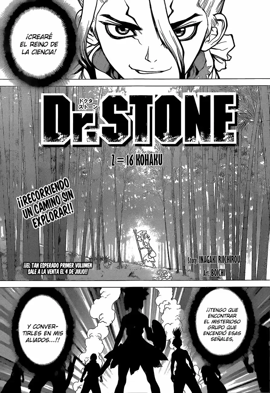 Dr.Stone: Chapter 16 - Page 1