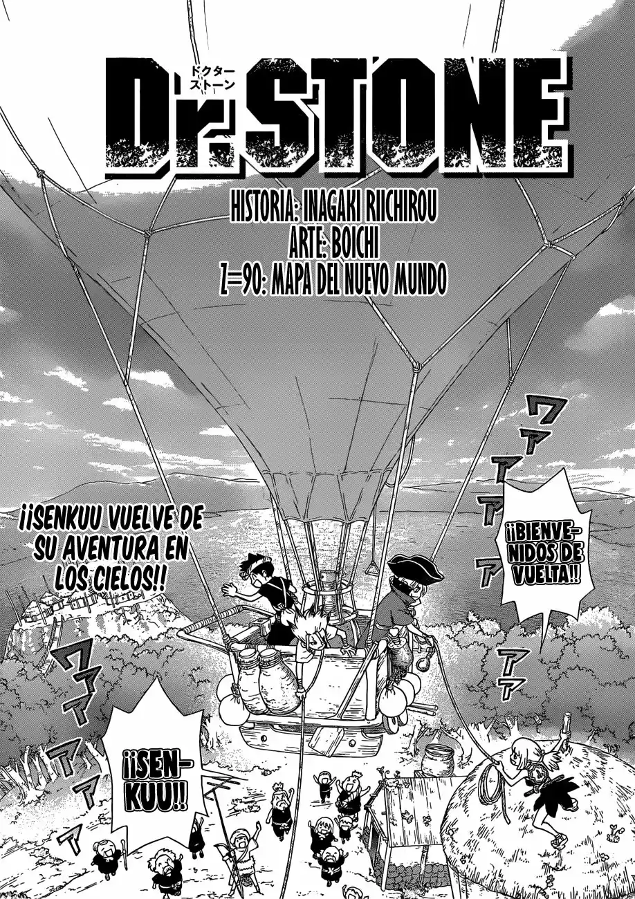 Dr.Stone: Chapter 90 - Page 1