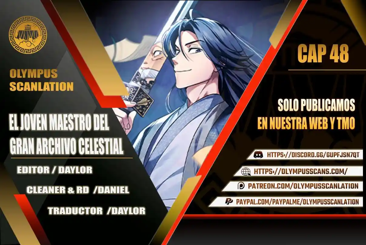 El Joven Maestro Del Gran Archivo Celestial: Chapter 48 - Page 1