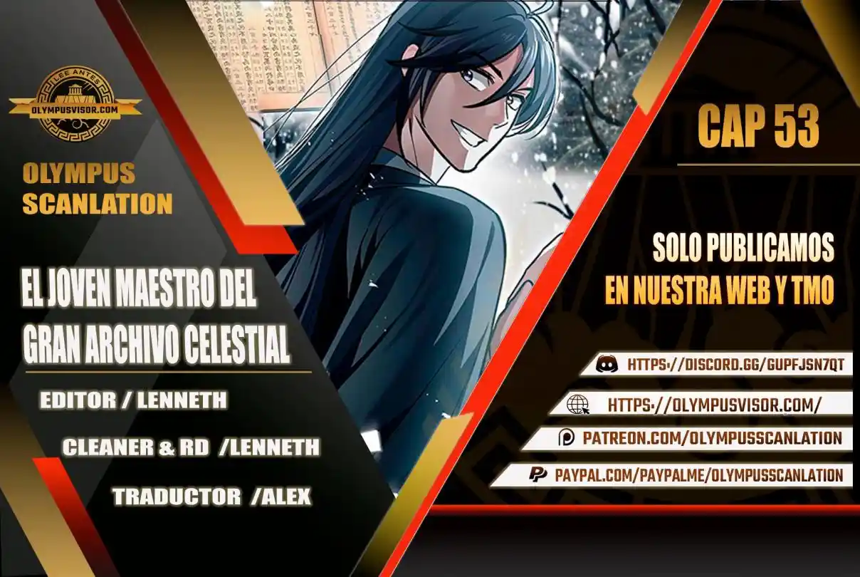 El Joven Maestro Del Gran Archivo Celestial: Chapter 53 - Page 1