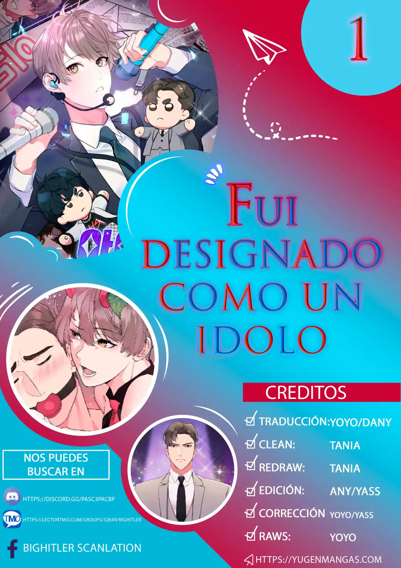 Fui Designado Como Un ídolo: Chapter 1 - Page 1