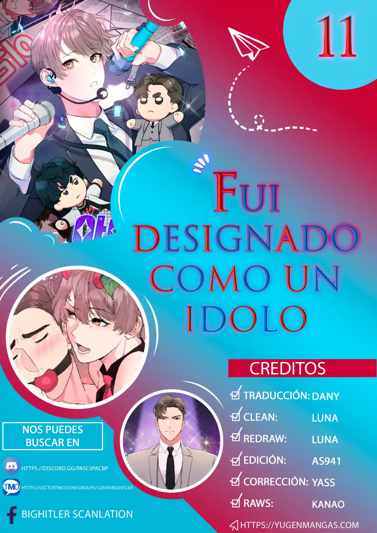 Fui Designado Como Un ídolo: Chapter 11 - Page 1