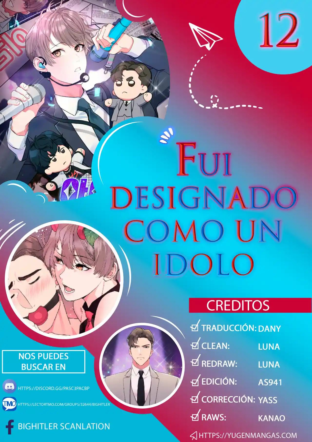 Fui Designado Como Un ídolo: Chapter 12 - Page 1