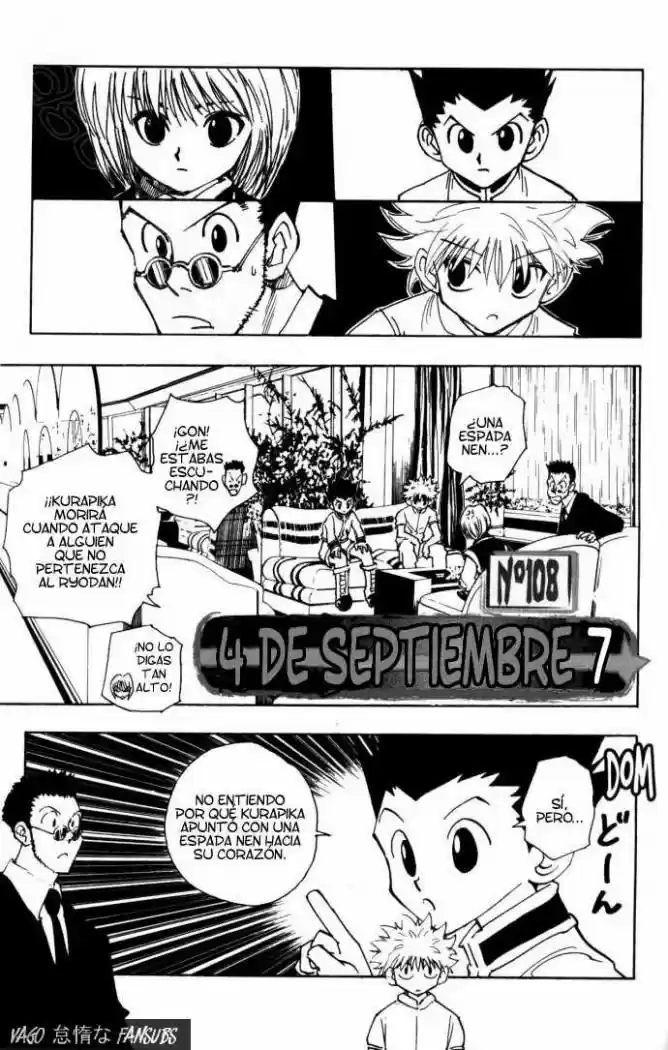 Hunter X Hunter: Chapter 108 - Page 1