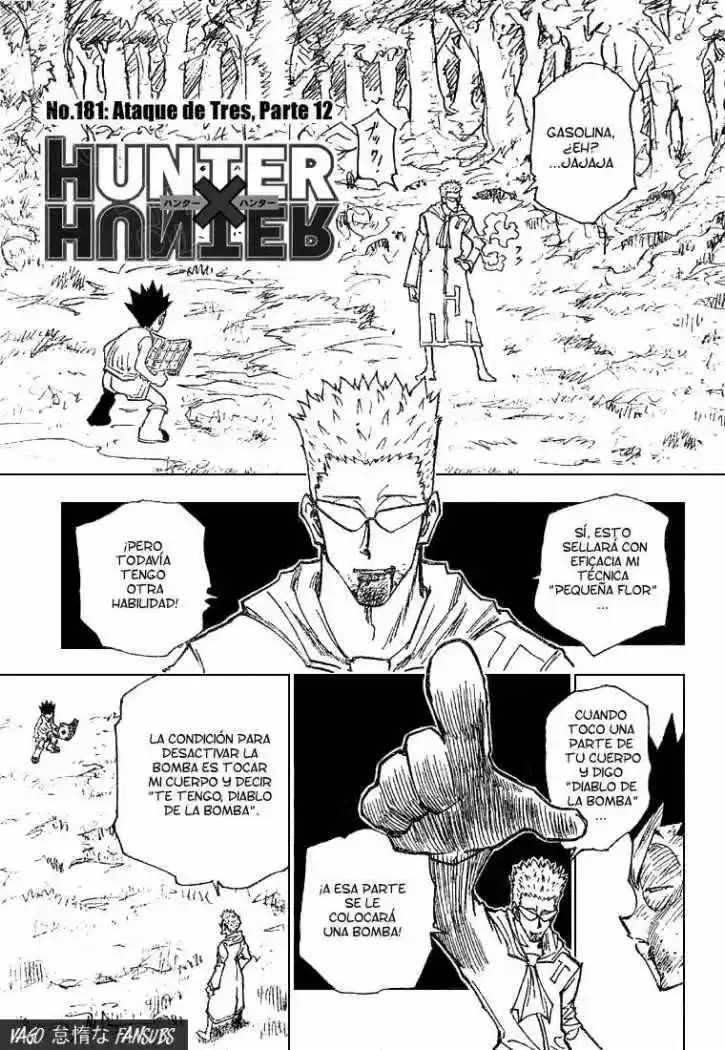 Hunter X Hunter: Chapter 181 - Page 1