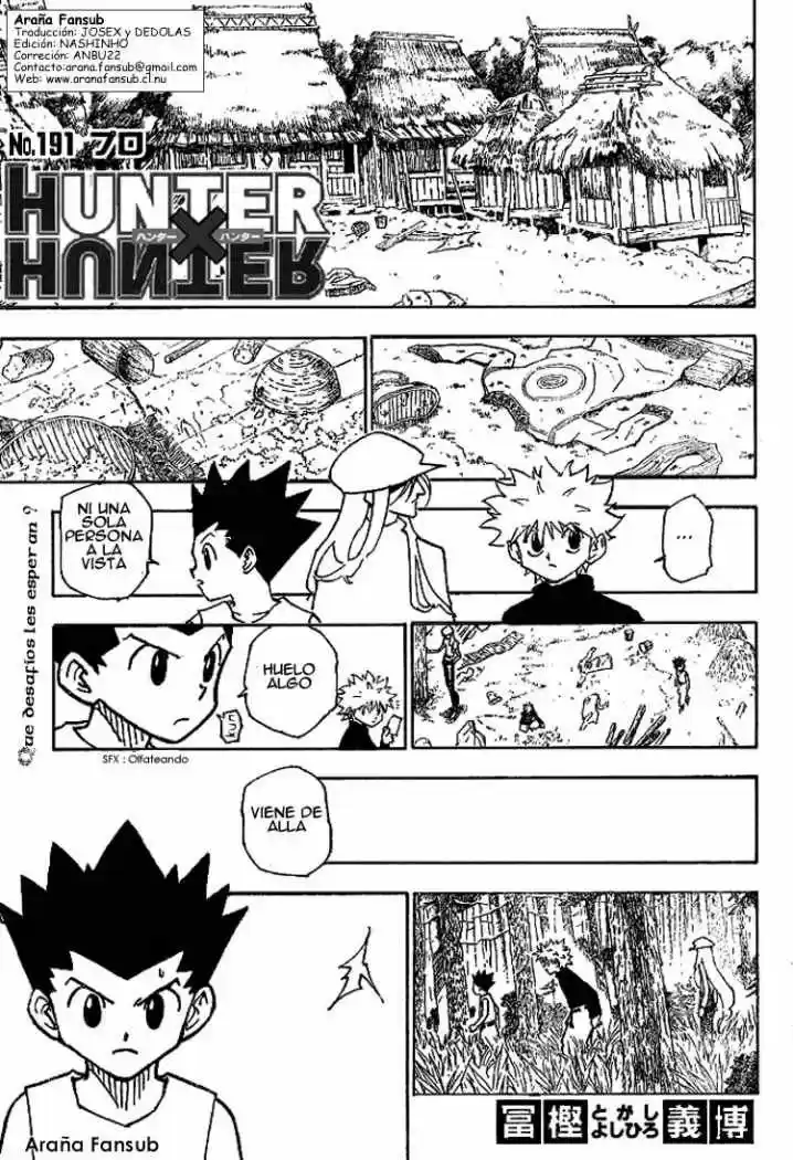 Hunter X Hunter: Chapter 191 - Page 1