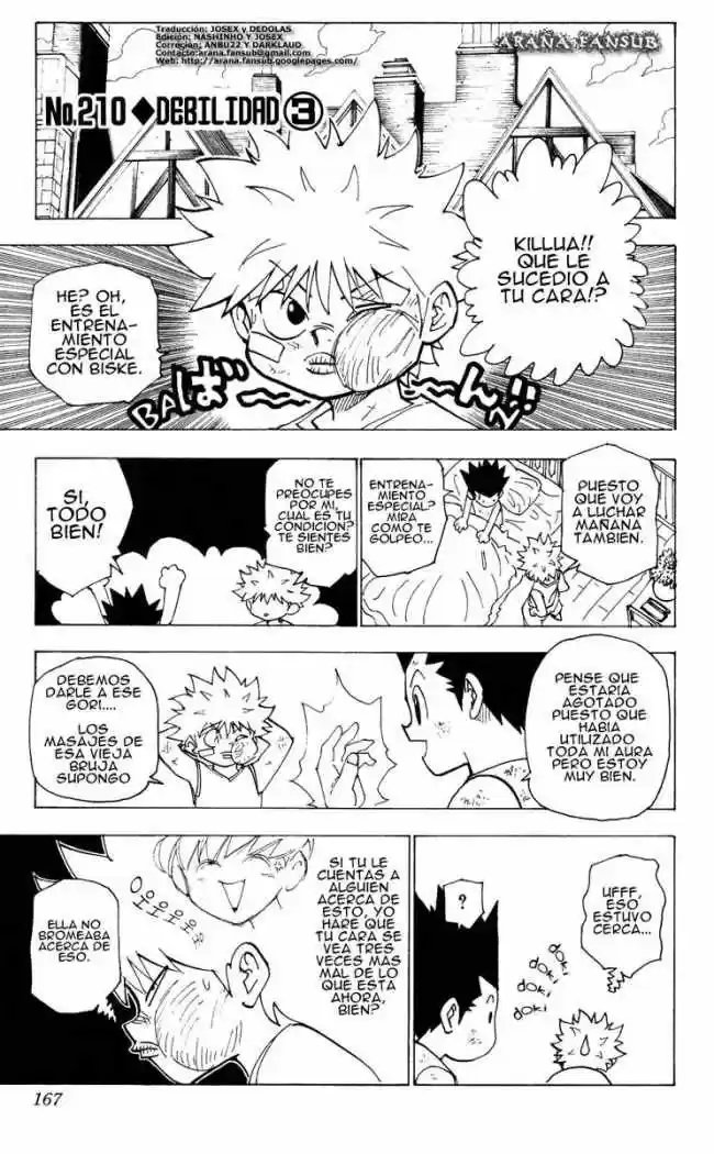 Hunter X Hunter: Chapter 210 - Page 1