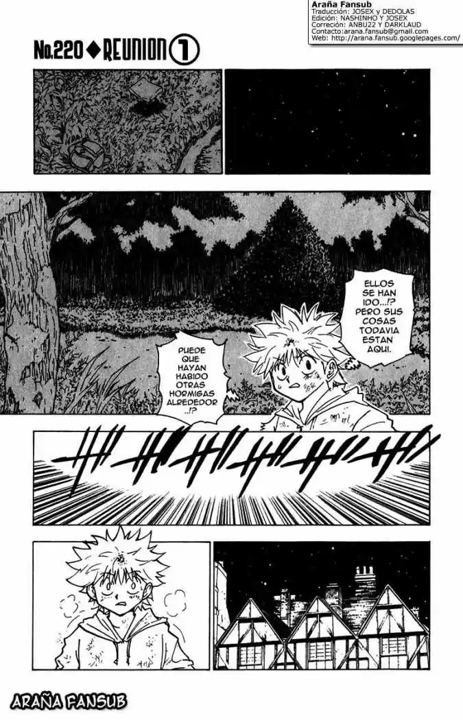 Hunter X Hunter: Chapter 220 - Page 1