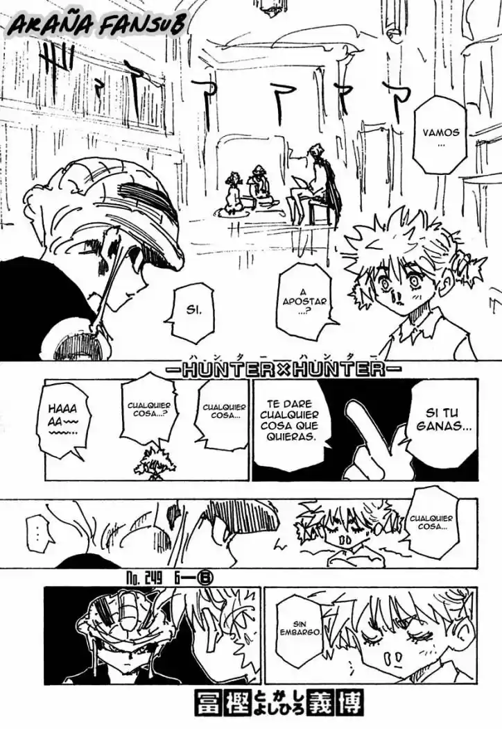 Hunter X Hunter: Chapter 249 - Page 1