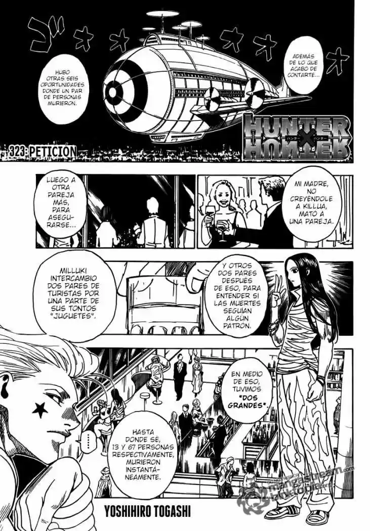 Hunter X Hunter: Chapter 323 - Page 1