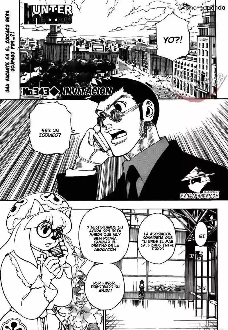 Hunter X Hunter: Chapter 343 - Page 1