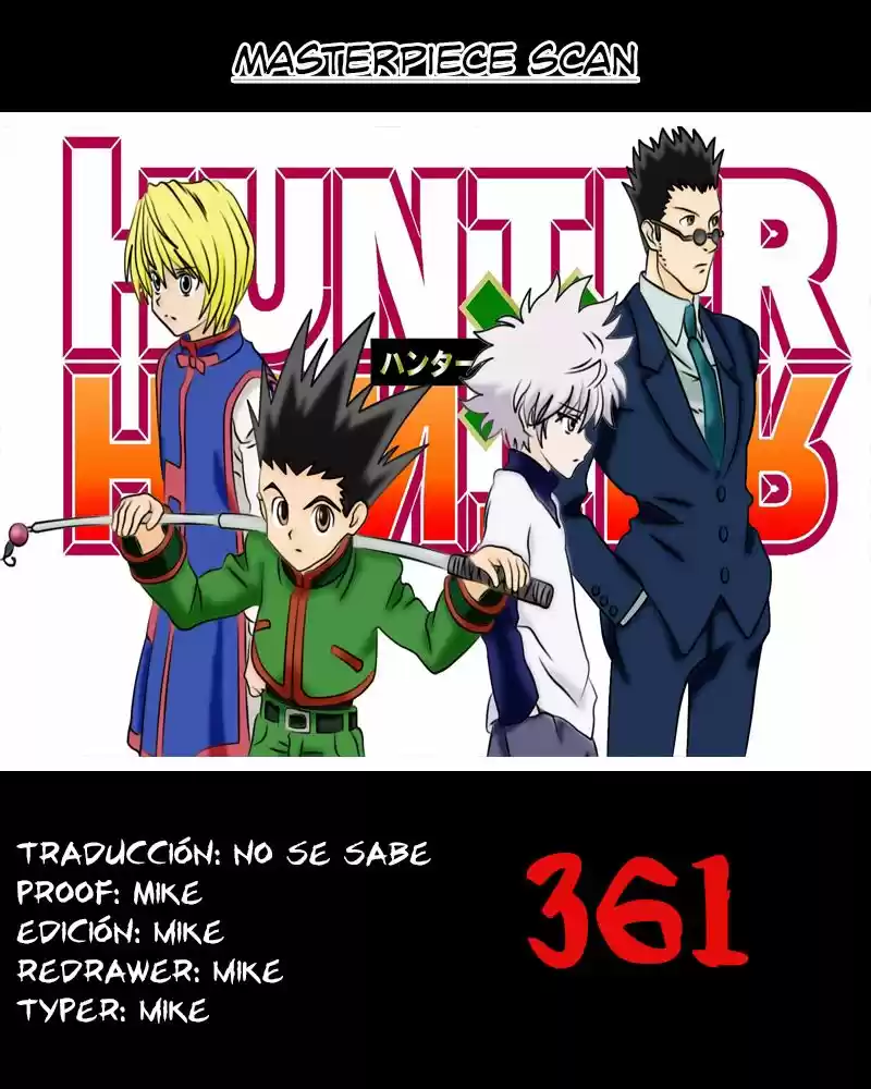 Hunter X Hunter: Chapter 361 - Page 1