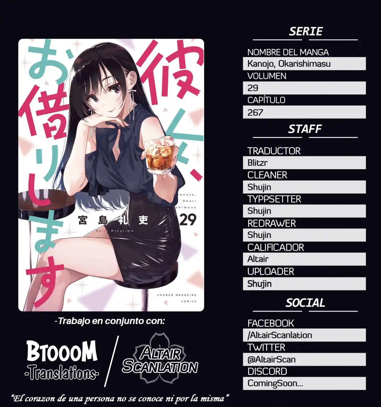 Kanojo, Okarishimasu: Chapter 267 - Page 1