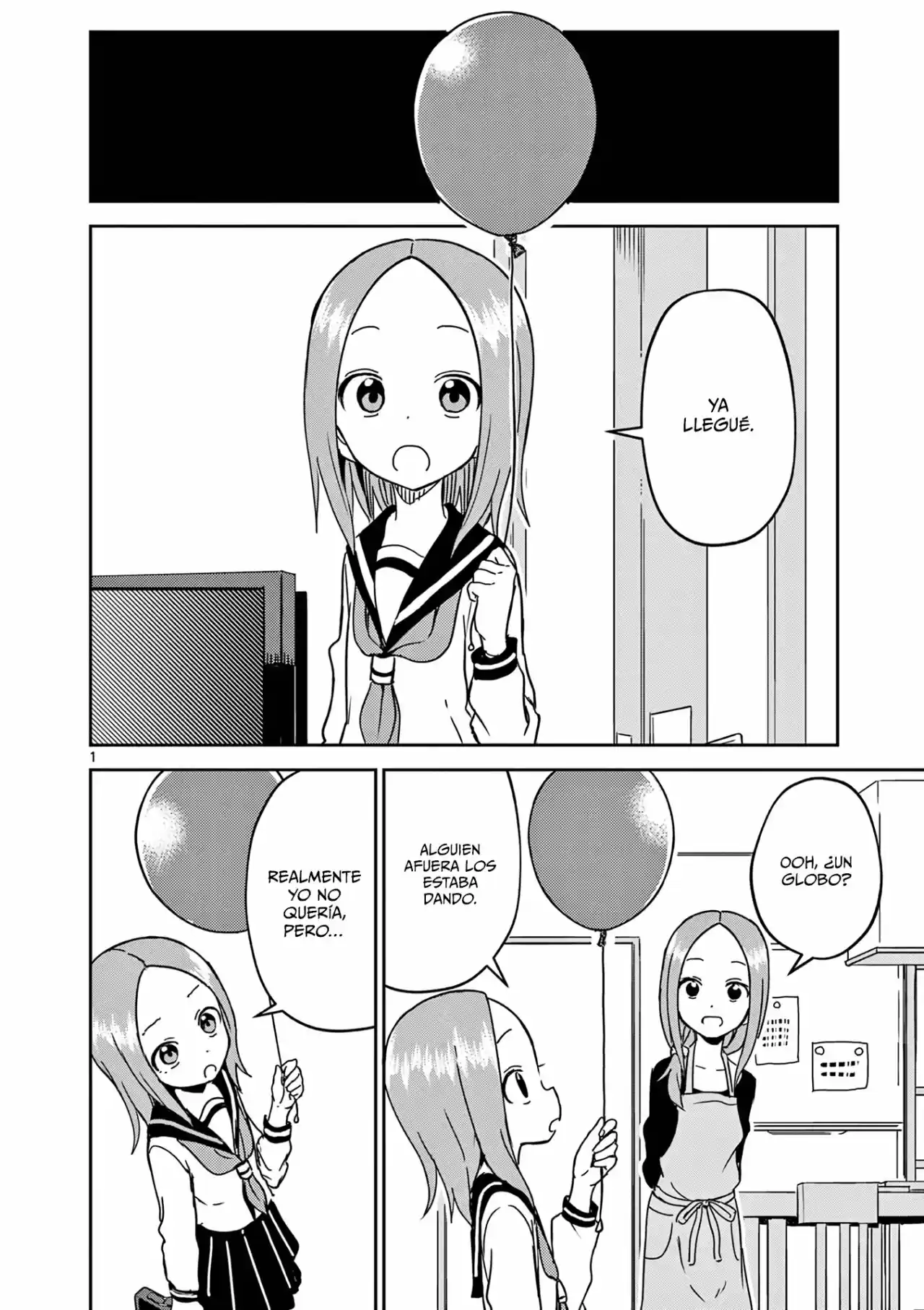 Karakai Jouzu No (Moto) Takagi-san: Chapter 155 - Page 1