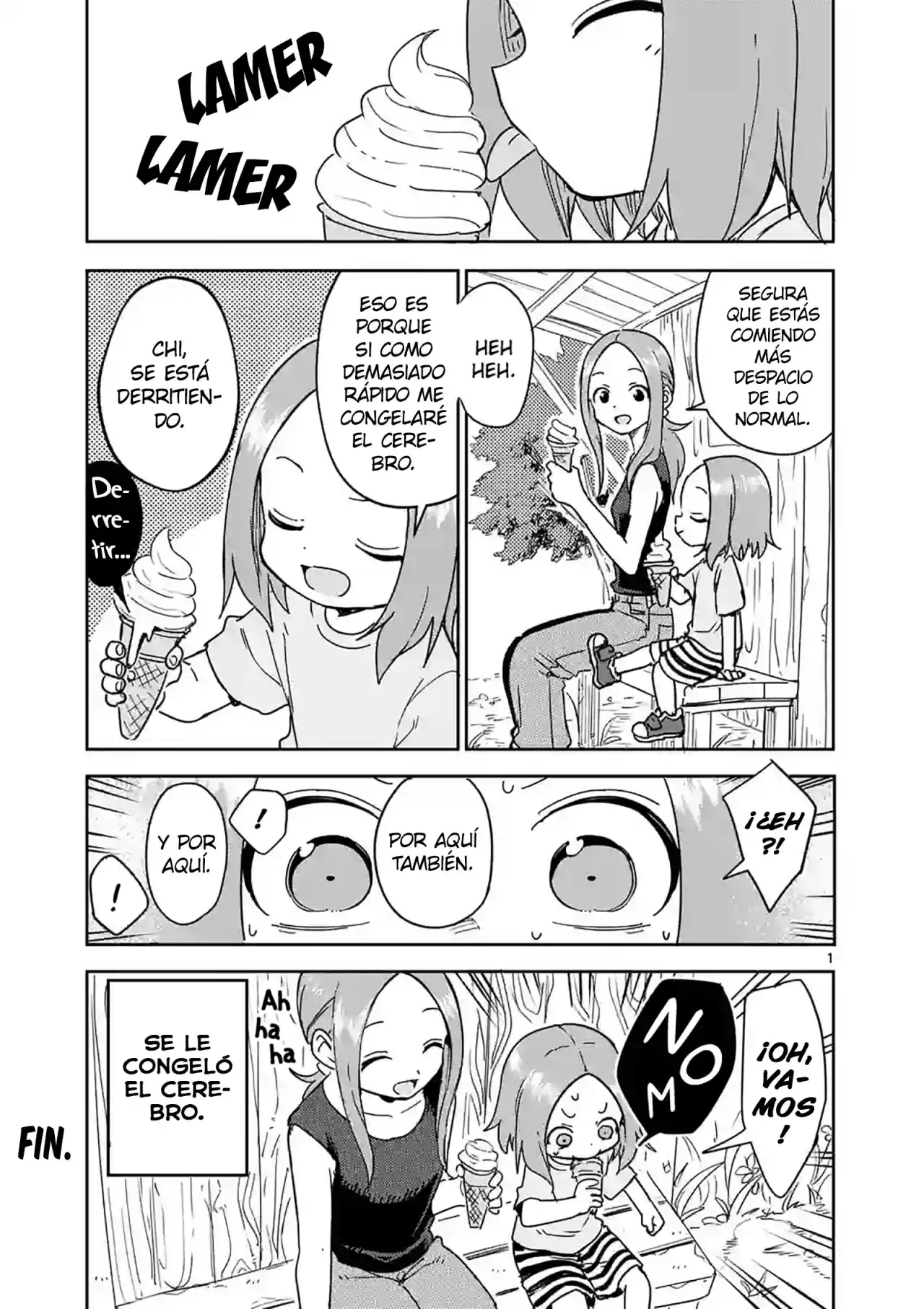 Karakai Jouzu No (Moto) Takagi-san: Chapter 293 - Page 1