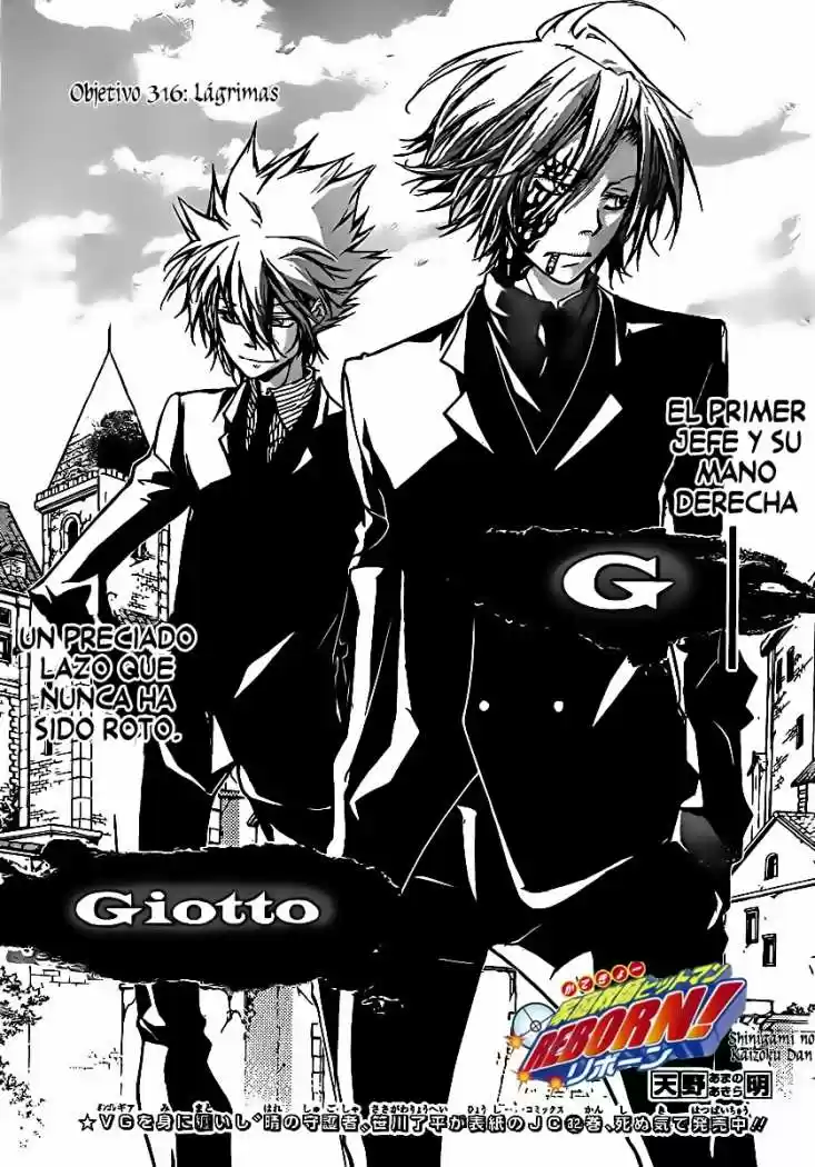 Katekyo Hitman Reborn: Chapter 316 - Page 1