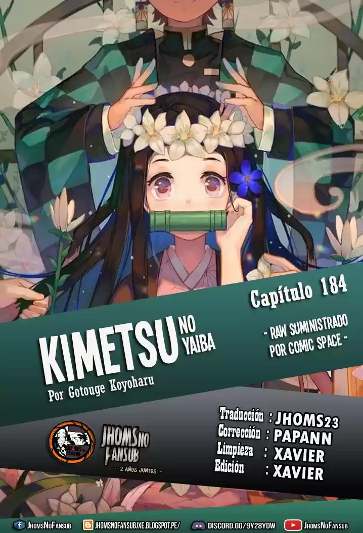 Kimetsu No Yaiba: Chapter 185 - Page 1