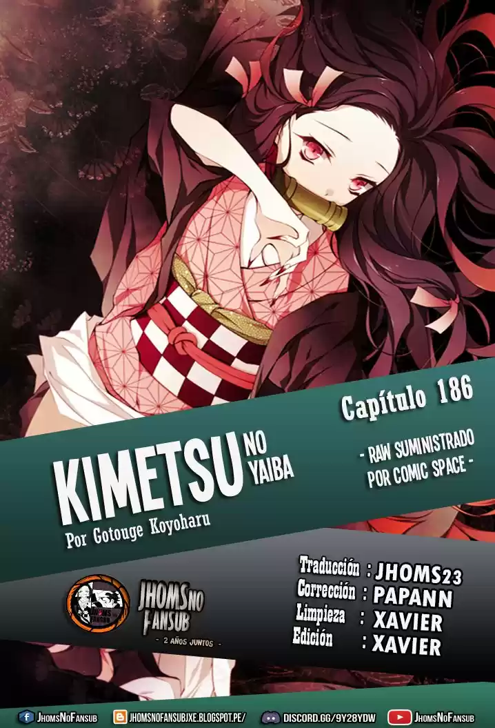 Kimetsu No Yaiba: Chapter 186 - Page 1