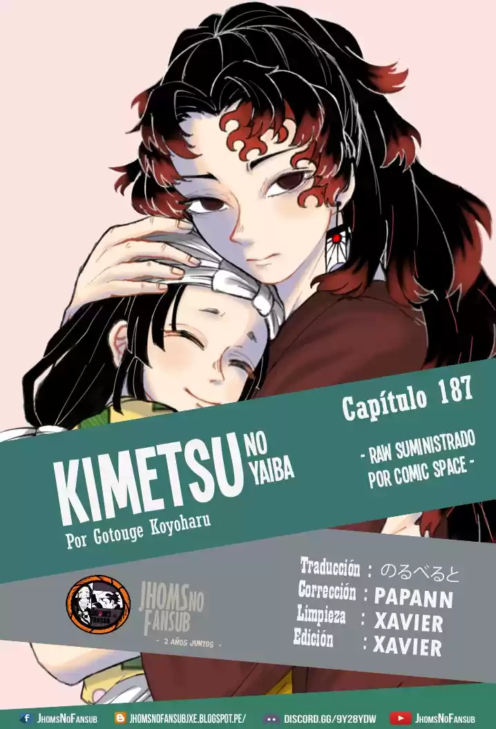 Kimetsu No Yaiba: Chapter 187 - Page 1