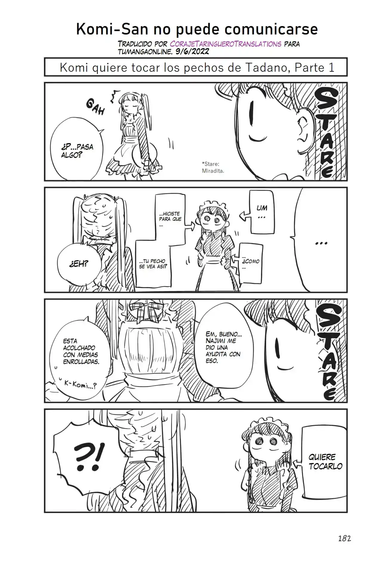 KOMI-SAN WA KOMYUSHOU DESU: Chapter 72 - Page 1