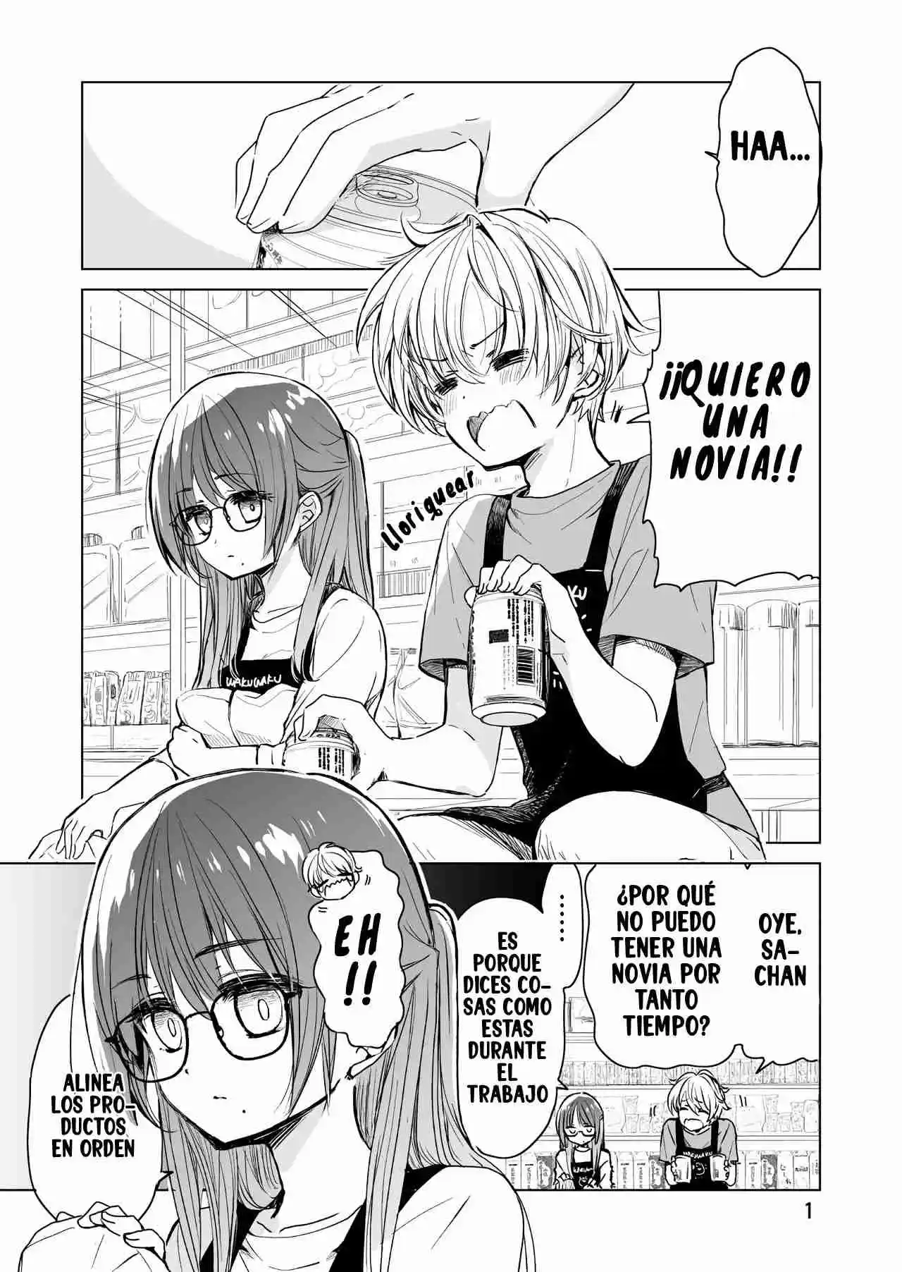 La Vida Diaria De Sa-chan Empleada De Una Farmacia: Chapter 1 - Page 1